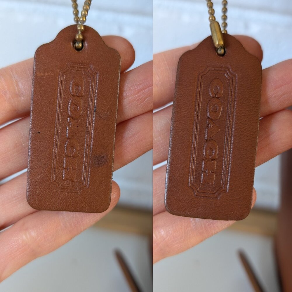 Vintage Coach Monterey Hobo Lightweight United States British Tan Handbag Purse - Picture 11 of 12